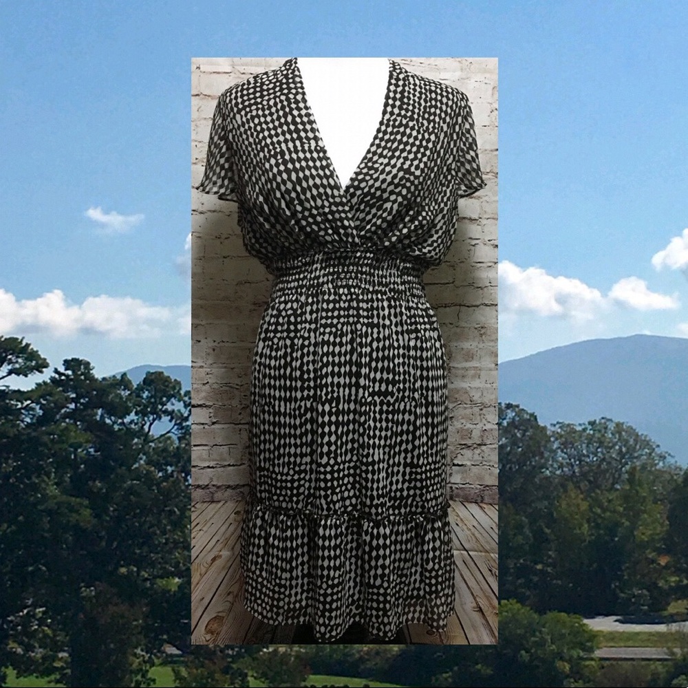 MERONA Double-Layered Flowy Dress