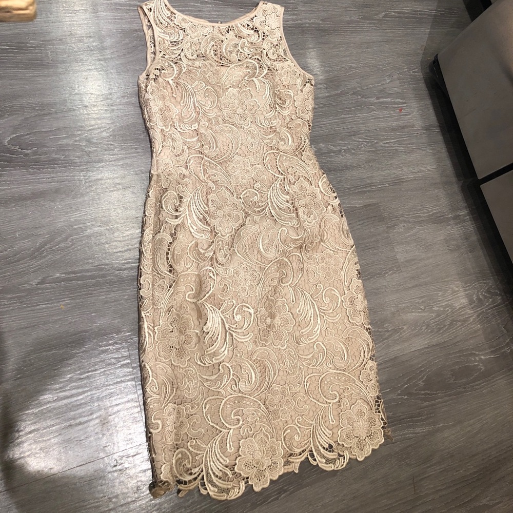 Gold dress
