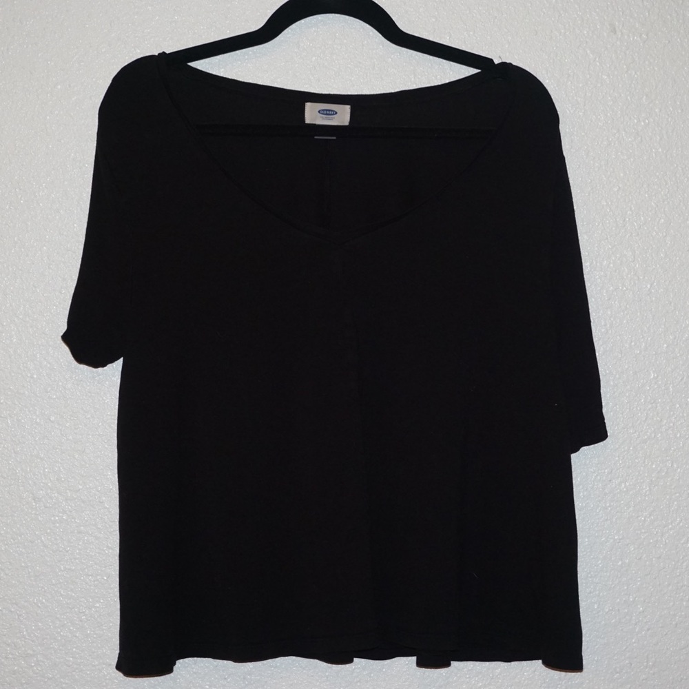 Black "Old Navy" Crop Top
