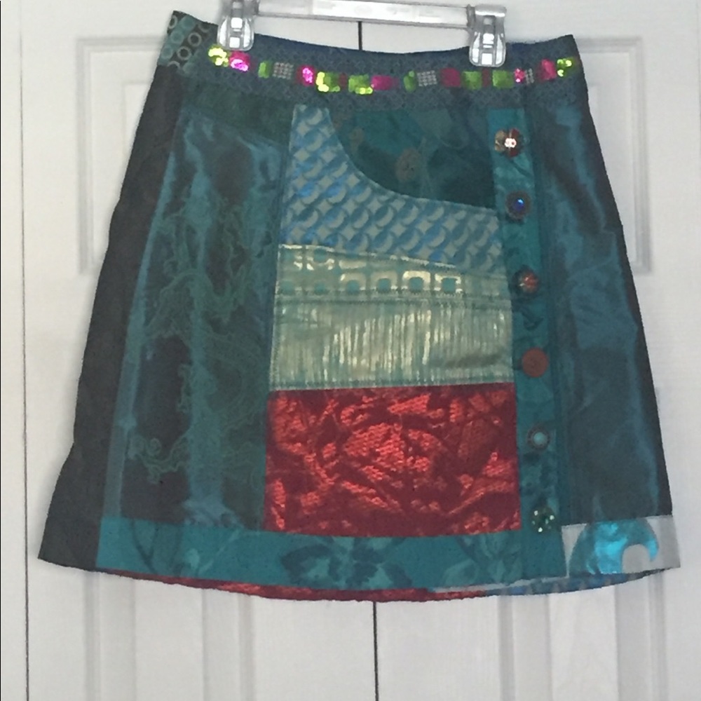 Desigual mini skirt. Bought it in Barcelona,