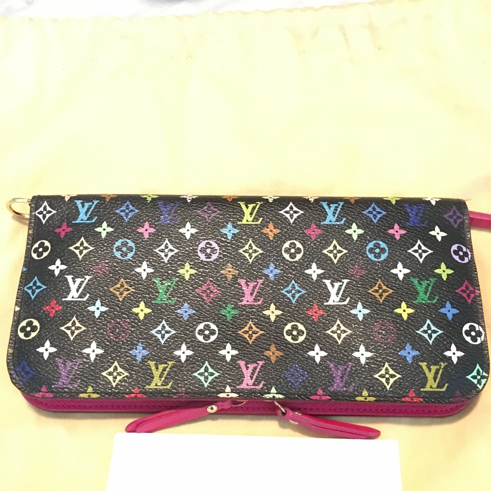 Authentic Louis Vuitton MC Noire Insolite Wallet