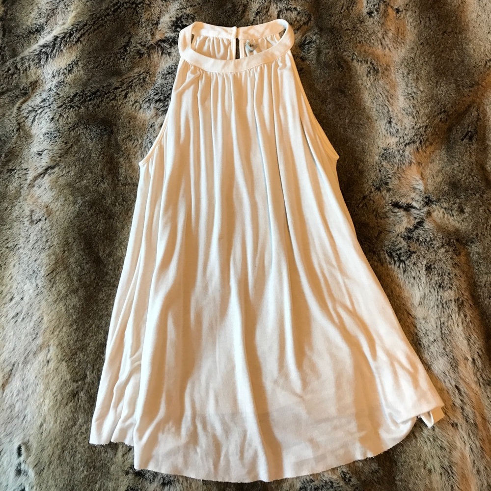 White Ecoté sleeveless Tunic Top