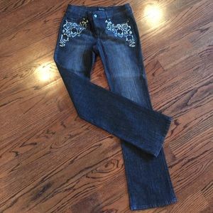 White House Black Market Black Jeans / Noir Fit