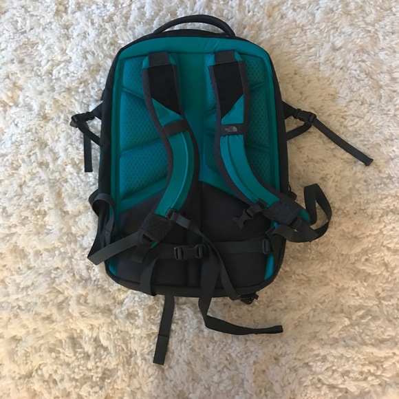 Aqua North face backpack-Never been used main image 2