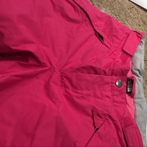 Girls medium  10/12 North Face snow pants