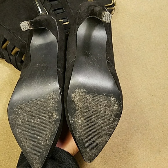 **CLOSET CLEAR OUT SALE!*Over the knee suede boots - Picture 4 of 6