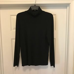 Chicos Black Turtle Neck sz 2 (Large, 12)