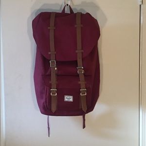 BURGUNDY Herschel backpack
