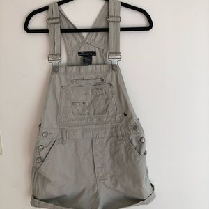 Khaki overalls