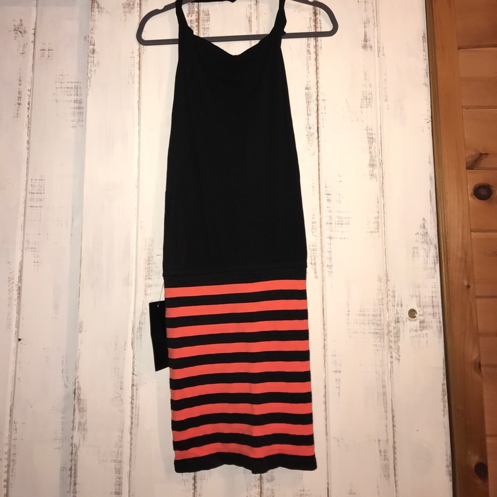 Halter style bandage dress from bebe