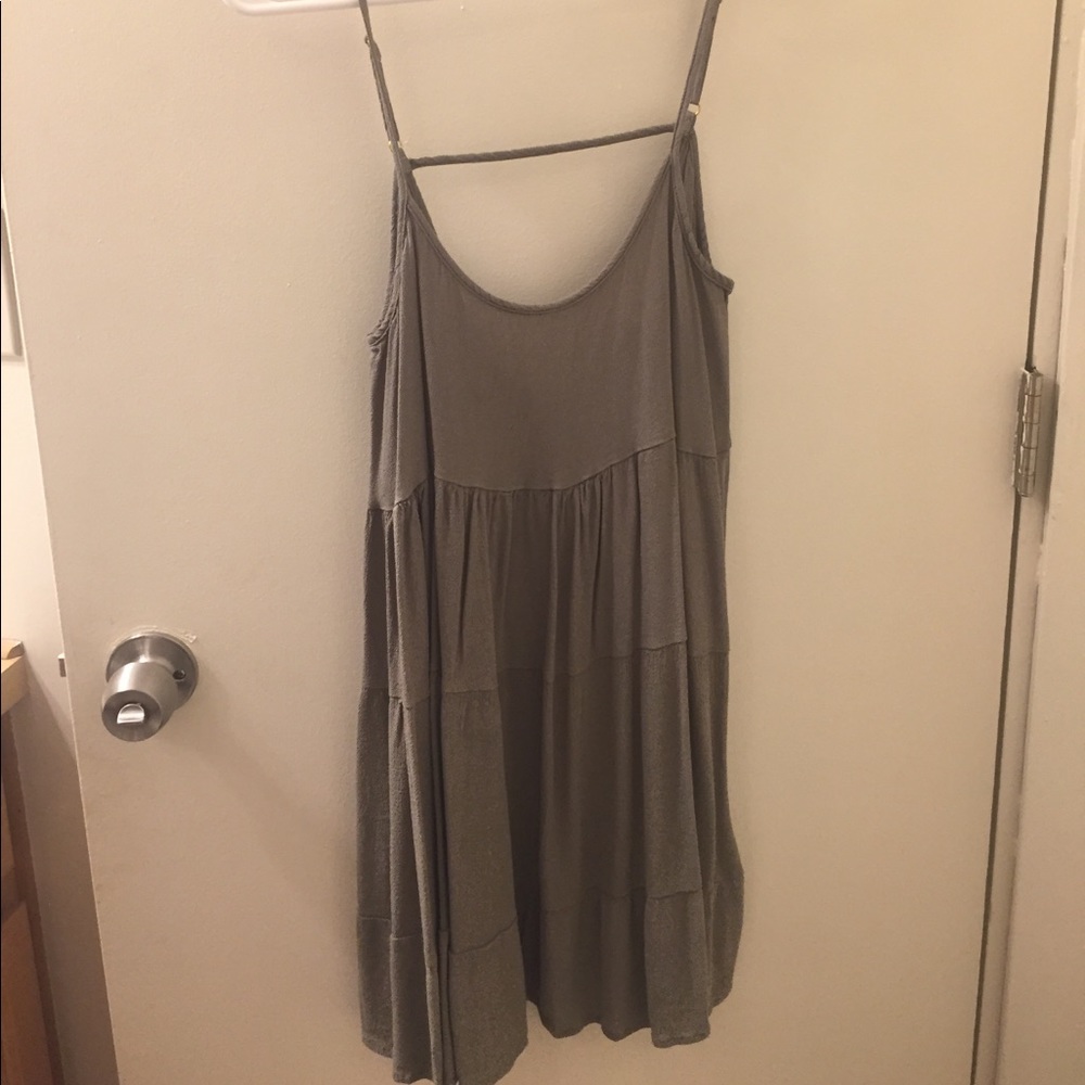 Olive Green Tank / Dress
