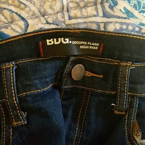 Super Flared Stretch Denim Highrise Jeans 32x34