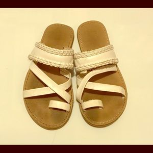 White Gymboree sandals - size 11
