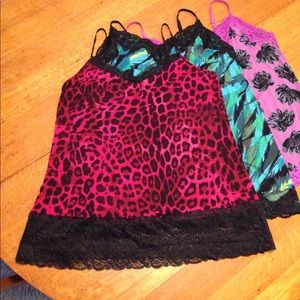 Lot of 3 Lane Bryant camis
