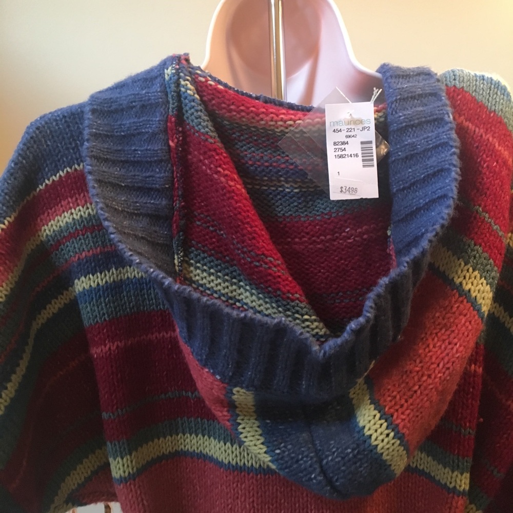 Maurice’s 3/4 length Sweater NWT - Picture 4 of 5
