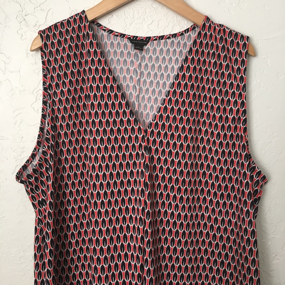 Ann Taylor sleeveless blouse