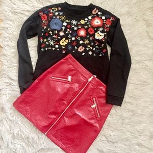 Embroidered Sweatshirt