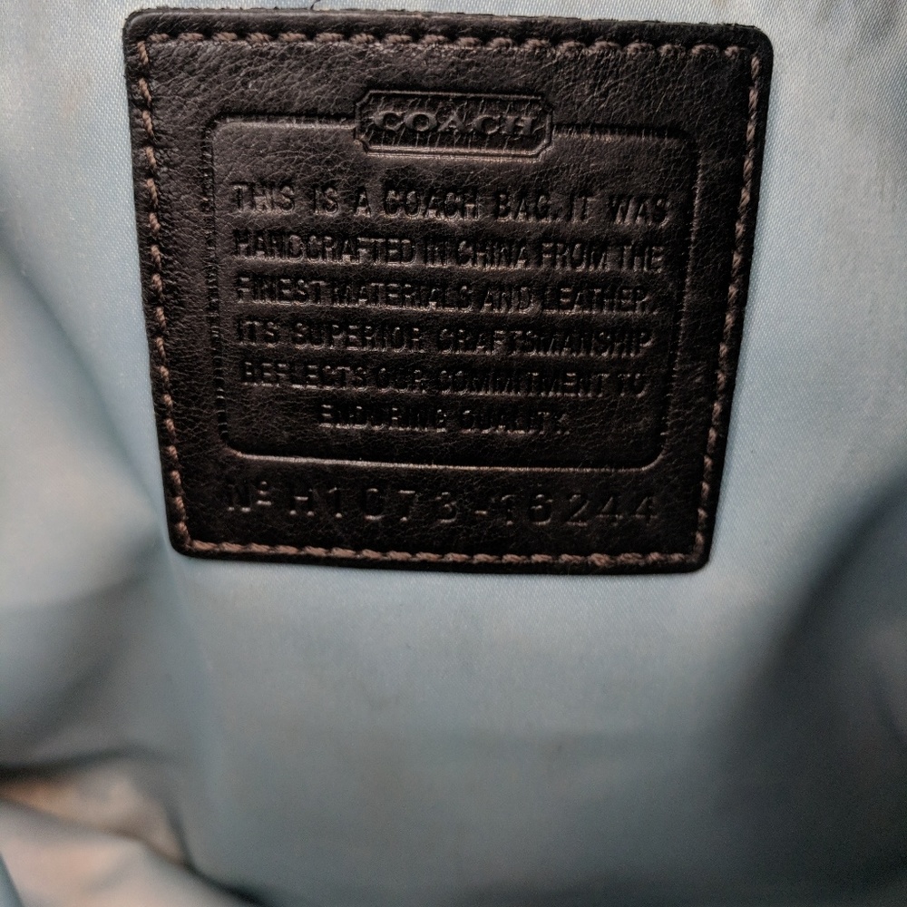 Authentic Coach Handbag - Picture 3 of 6