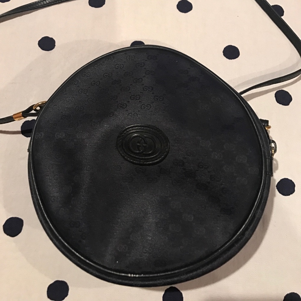 Vintage Gucci blue bag