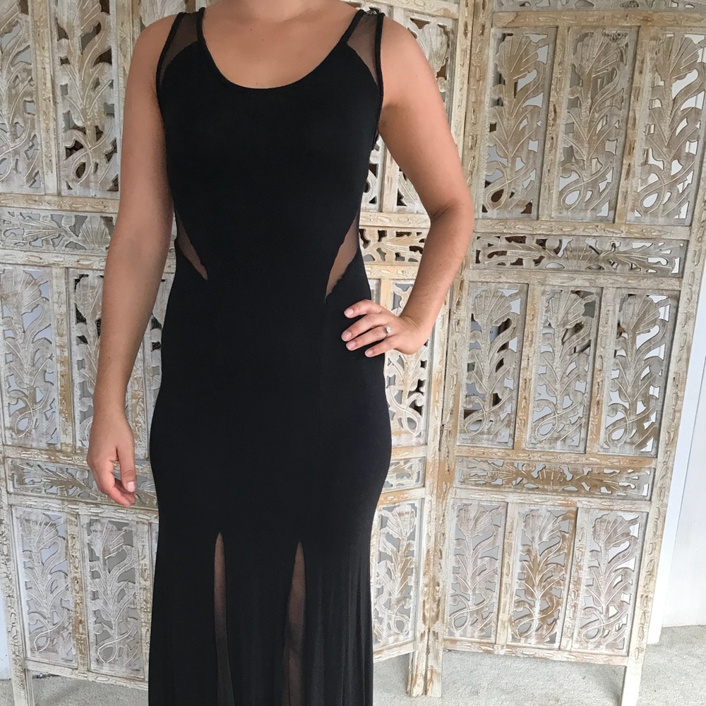 Vintage Maxi dress with cutouts