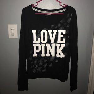 Pink sweatshirt