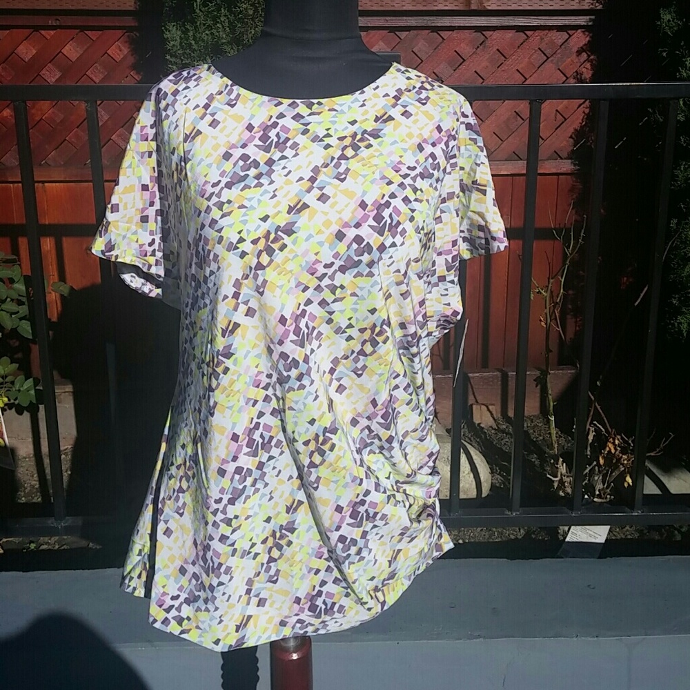 Elizabeth and James Draped Blouse
