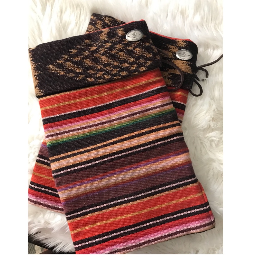 Boot Rugs. Serape.