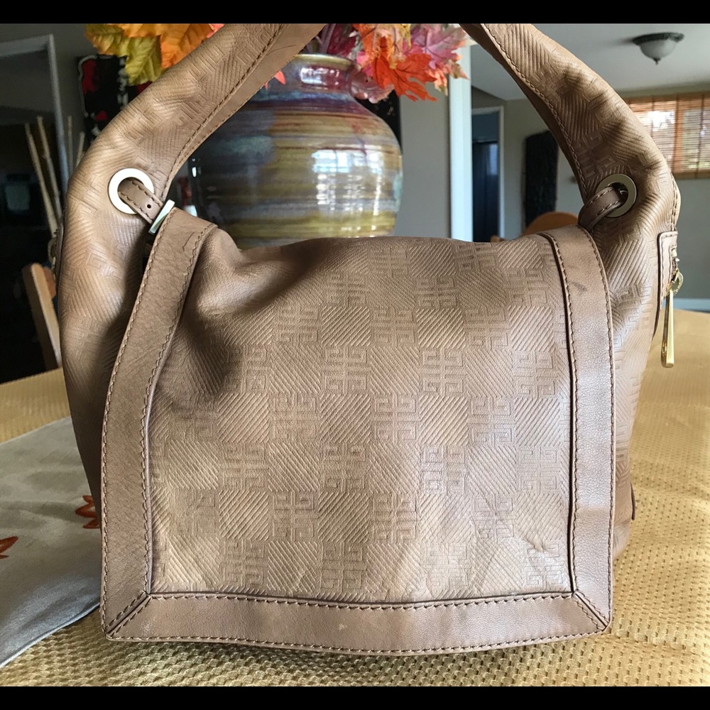 ❌SOLD ❌Givenchy Brown Leather Monogram Hobo Bag