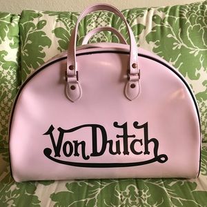 Vintage Von Dutch Pink Bag