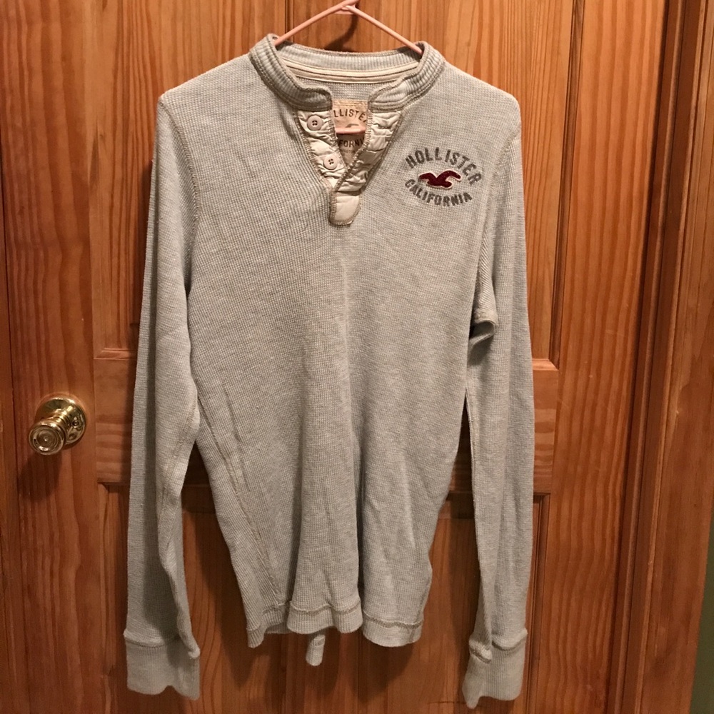Hollister Long Sleeve Shirt-men's
