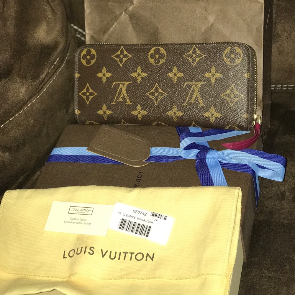 LOUIS VUITTON CLEMENCE MONOGRAM WALLET