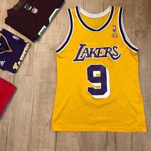 Champion Los Angeles Lakers Nick Van Exel Jersey