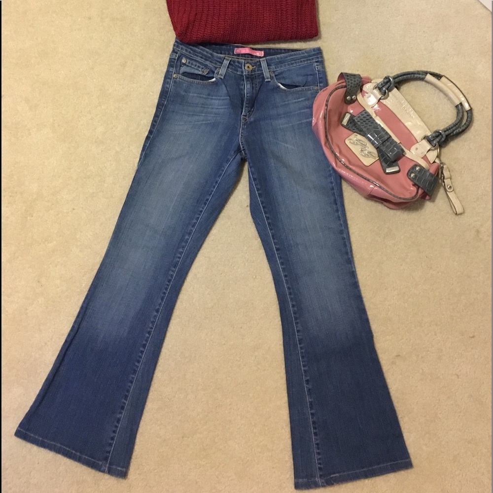 Levi's jeans, flare 519