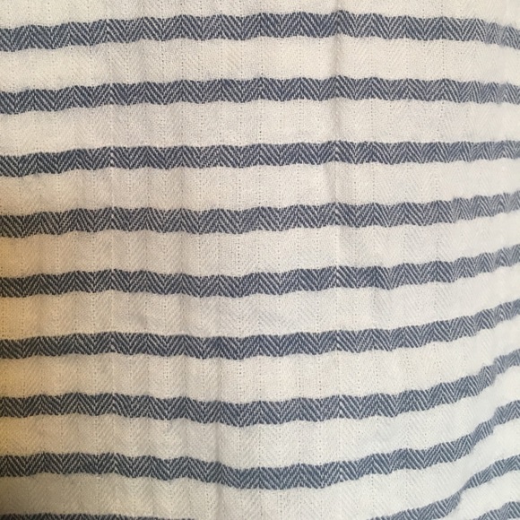J Crew Tailored Boy Shirt in suckered stripe - Picture 4 of 4