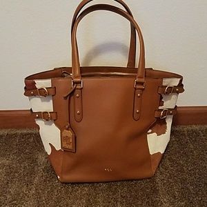 Ralph Lauren Cowhide purse