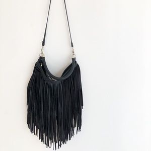 H+M fringe purse