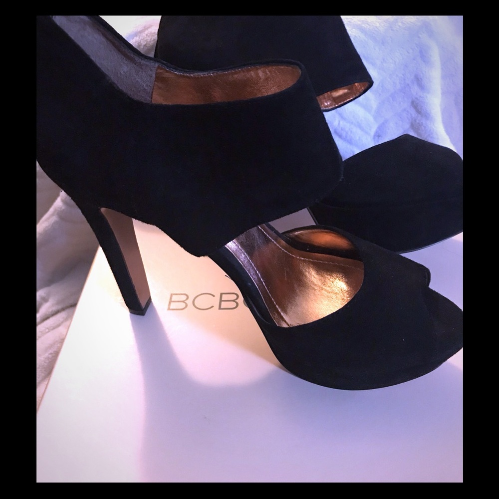 Suede BCBG Bootie/Sandals