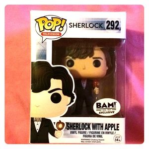 Sherlock Holmes With Apple Popfigure