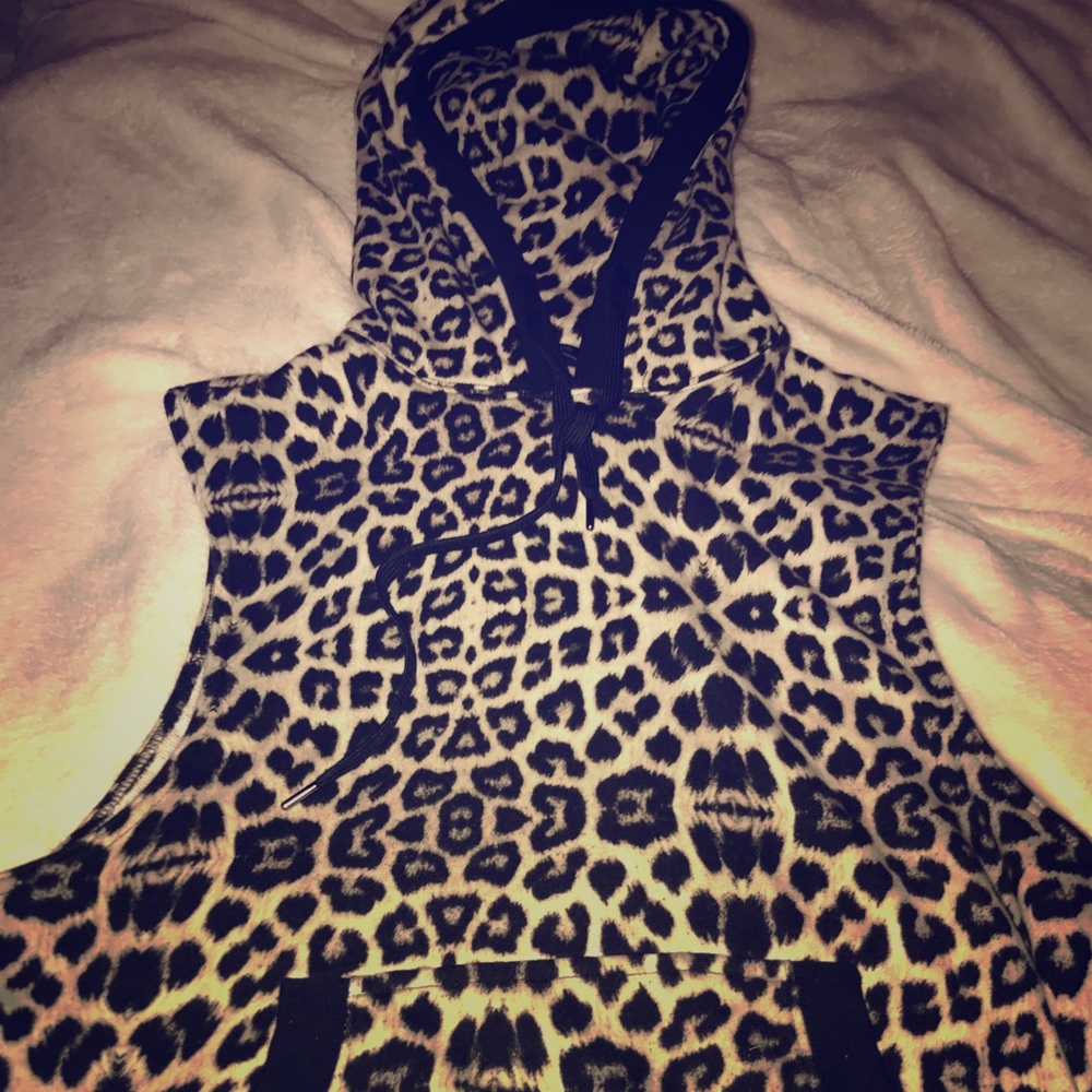 Leopard cheetah Print Muscle Vest Tank
