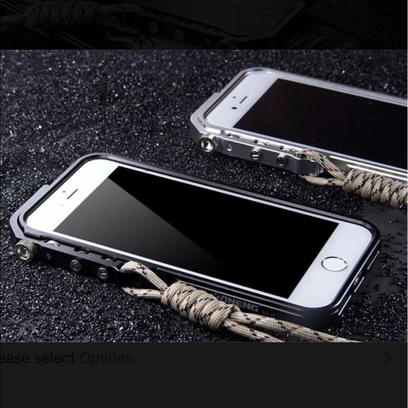 iPhone 7 Plus Unique & Trendy Metal 3D Skull Case - Picture 6 of 8