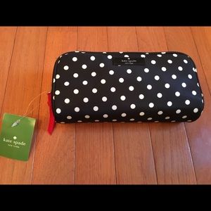 Kate Spade small Henrietta cosmetic bag