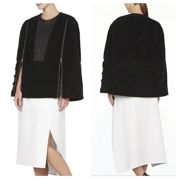 New Bcbg Maxazria Runway Marique Cape - Picture 1 of 8