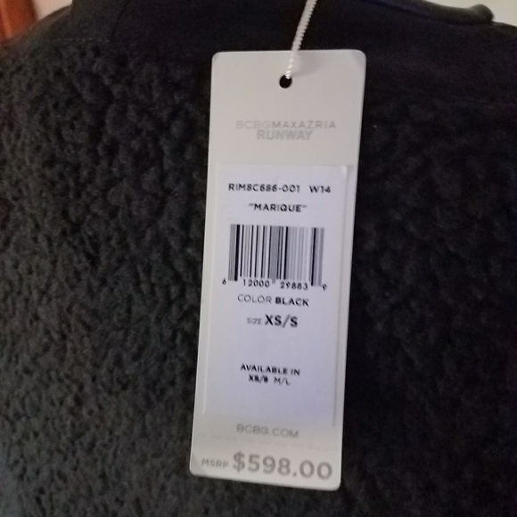 New Bcbg Maxazria Runway Marique Cape - Picture 6 of 8