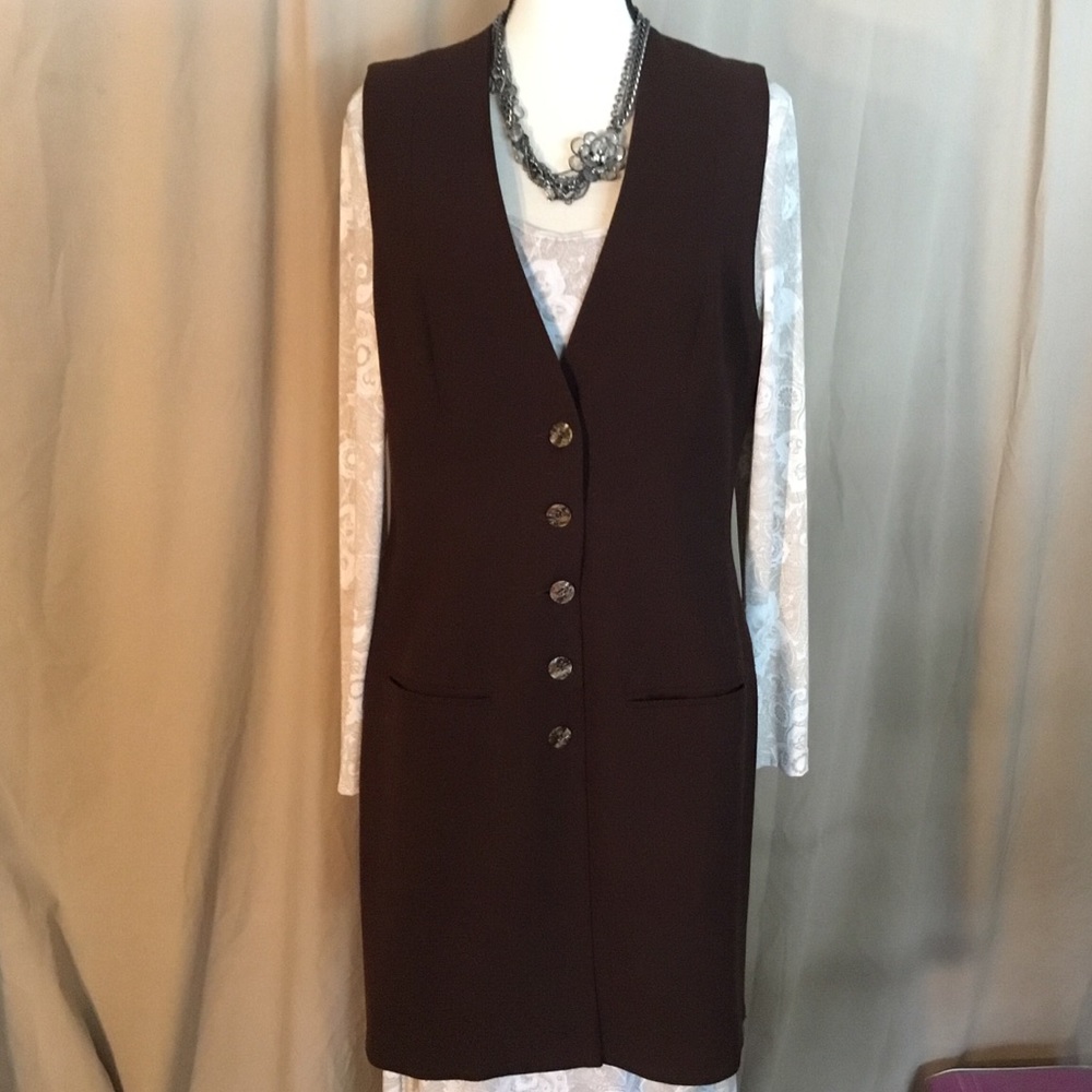 “Paul Stanley” 100% Wool Sleeveless Jacket