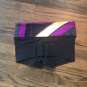 Athletic workout spanks.