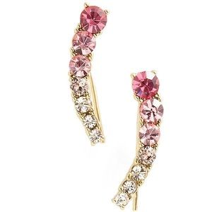 NWT Kate Spade Pink Sparkly Earrings