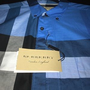 Button Down Burberry