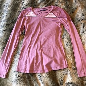 Prana dusty rose long sleeve