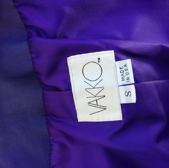 'Vakko' Leather Skirt & Matching Jkt.