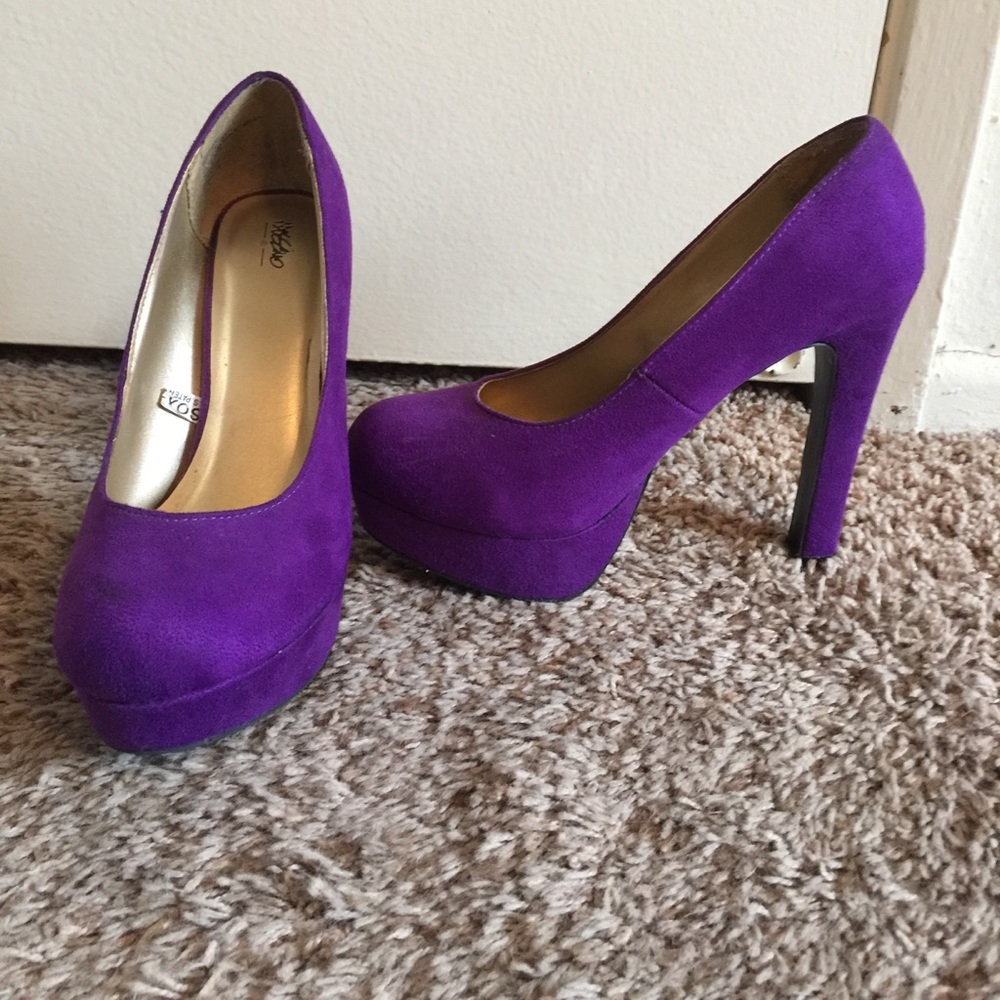 Purple heels